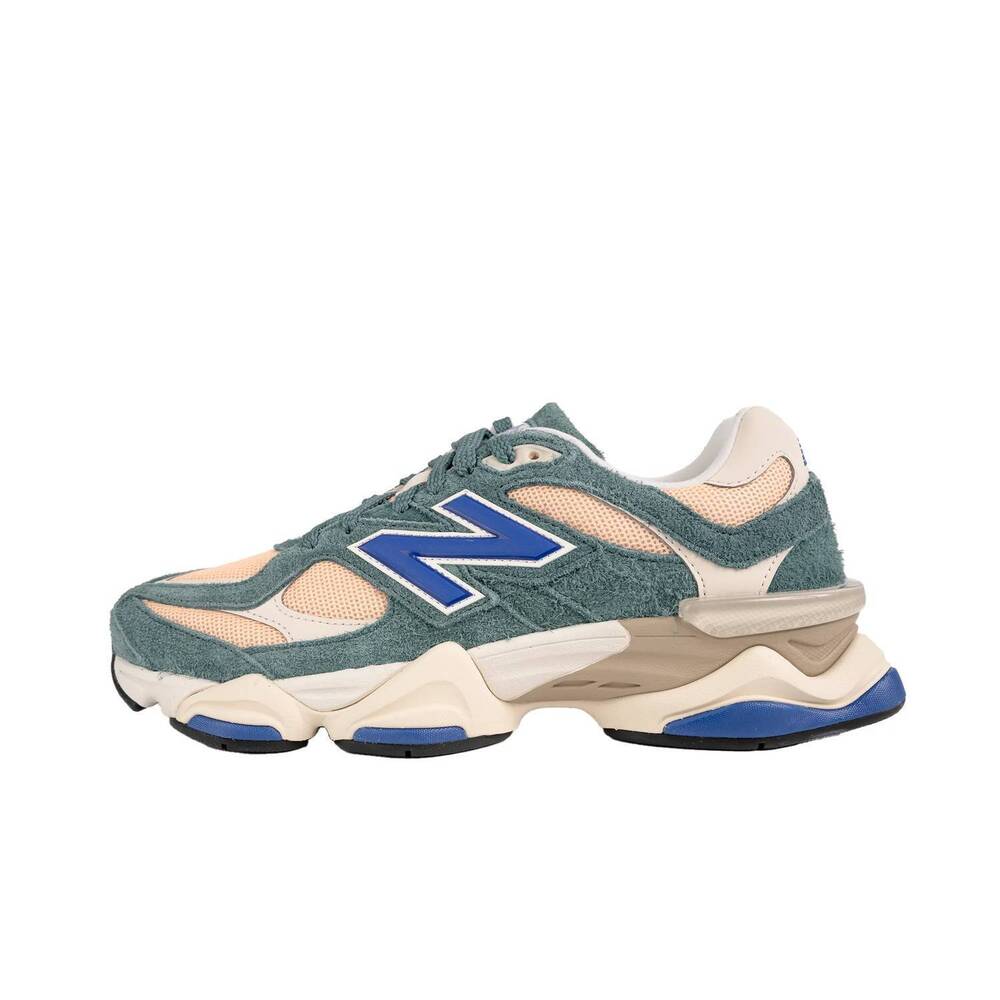 NEW NEW BALANCE unisex 9060 sneakers in new spruce / peach blossom